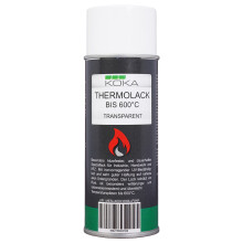 Thermolack Transparent bis 600 Grad Celsius 1 Stück (400ml)