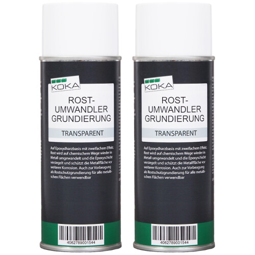 2x Rostumwandler Grundierung transparent