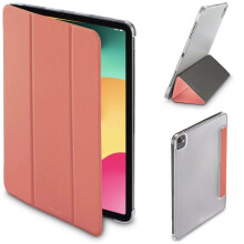 Tabletcase - Hama - iPad Pro 11" (5e generatie 2024) - Transparant - Koraal - Ingebouwde magneet