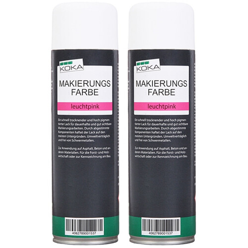 Markierungsfarbe Leuchtpink 2 Stück