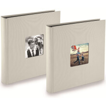 Doppelpack Jumbo Album Kreide 100 Seiten 400 10x15cm