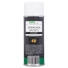 Ofenlack Spray Schwarz Matt 400ml