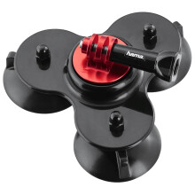 Saugstativ 3-fach 3x Ø45 mm für GoPro etc.