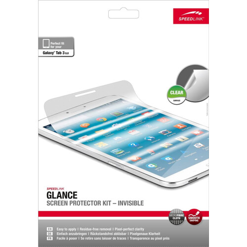 GLANCE Screen Protector Kit Invisible für Galaxy Tab 3