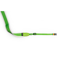 Camera Strap Flat Green Stripe