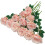 Rose artificiali nere – 12 pezzi, 10 cm, in seta e plastica 1