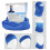 Fischer Sport Multifunktionstuch Blau 1
