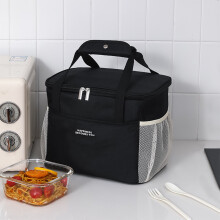 Economize na Volta às Aulas! Bolsa Térmica Portátil Fnyoxu com Laterais Flexíveis - Bolsa Térmica Moderna para Almoço, Dobrável e à Prova de