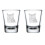2er-Set Schnapsgläser, 50 ml, Eulenkopf-Design 1
