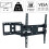 Hama FlashStar TV Wandhalterung FULLMOTION bis 65" Schwarz 1