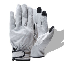 Leather Welding Gloves Industrial Safety 1 Pair