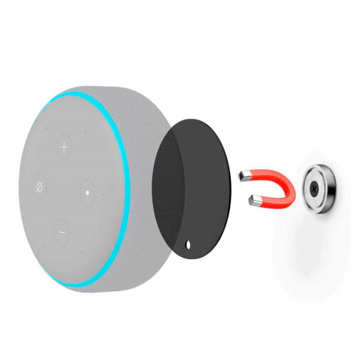Hama Wandhalterung magnetisch für Amazon Echo Dot/Echo Input