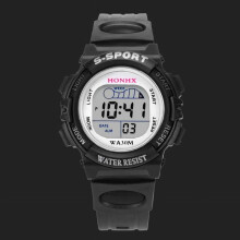 Regalo di Natale: orologio digitale impermeabile da uomo con LED, sportivo, elettronico, con sveglia e datario, orologio in offerta.