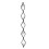 Decorative Hanging Black Mirror 1