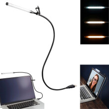 LED Streaming-Licht To-Go 3 Lichtfarben Touch-Sensor + Clip