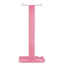 Suporte universal para fones de ouvido com base larga, design removível, comporta celular e fones de ouvido, suporte para exibição em mesa.