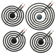 MP31YA elektrisk komfurbrænderelementsæt inklusive MP15YA6" og MP21YA8" - 4-pak til Whirlpool Hardwick Kenmore Maytag komfur