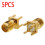 5x Θηλυκή υποδοχή SMA RF Coax PCB με κολλημένη βάση 4mm για εξωτερική κεραία WiFi 1