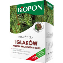 Gødning til nåletræer mod brunfarvning af nåle 1 kg