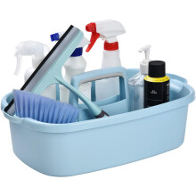 Haundry Blue Cleaning Caddy with Handle 1pc