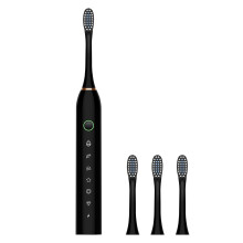 Tahtuvzn Badezimmer-Sonderangebot! Elektrische Zahnbürste mit 4 Bürstenköpfen, 6 Geschwindigkeitsstufen, wasserdicht (IPX7), kompatibel mit