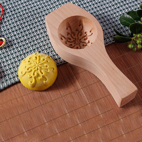 Circle Cookie Cutter Set Wooden DIY Baking Tool6pcs