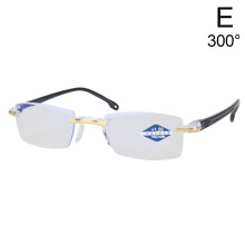 Neue diamantgeschliffene, gleitende Bifokalbrille mit Blaulichtfilter, ultraleichte Lesebrille P3K2