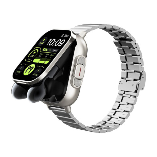 Ακουστικά Bluetooth Quinlirra Back to School, έξυπνο ρολόι, 2 σε 1, αθλητικό έξυπνο ρολόι με