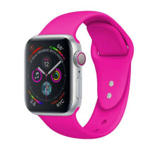 Silikon-Sportarmband als Ersatz für Apple Watch (38 mm, 40 mm, 42 mm, 44 mm) – 20 Farben