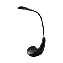 LED stolová lampa do domácej kancelárie, pre deti, do spálne - nabíjateľná, nastaviteľná, na husí krk, na štúdium a čítanie