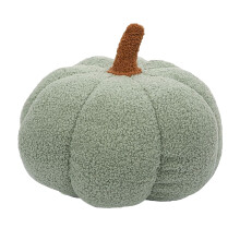 Piliúr Caithimh Pumpkin Oíche Shamhna Shona Sherpa Fómhar 18x18