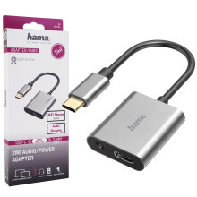 2in1 USB-C auf 3,5mm Audio-Adapter mit Ladefunktion