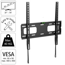 FlashStar TV Wandhalterung FIX bis 75" Schwarz