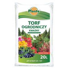 Turba ácida para jardín para arándanos 20 l