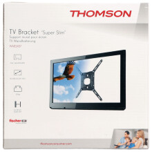 TV Wandhalterung FIX Super Slim Schwarz 32" bis 65"