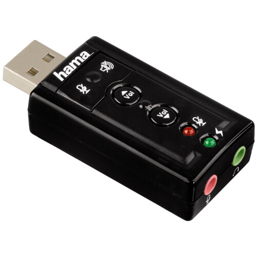Hama USB-Soundkarte 7.1 Surround