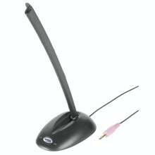 Bureau microfoon - Hama - CS-198 - Paars - Bedraad - Stem en zang