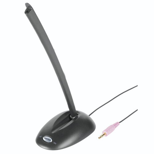 Hama Microfone de mesa - Hama - CS-198 - Violeta - Com fio - Voz e canto