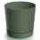 Prosperplast Grüner Kiefernblumentopf mit Untersetzer 17,8 cm Tubo 1