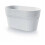 Prosperplast Furu ovale witte plastic bloempot 27,5 cm 1
