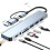USB-A/Type-C 8-in-1 hub docking station 1