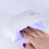 Μίνι λάμπα UV/LED 12w, Λάμπα νυχιών - Gel polish / υβριδικό gel Λευκό 1
