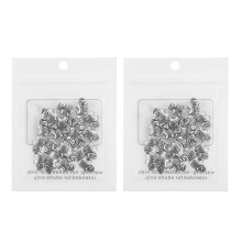 Conjunto de 40 peças de contas de elefante em liga metálica para fazer pulseiras de elefante vintage.