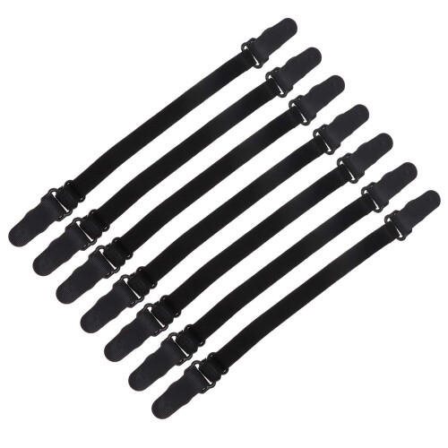 10Pcs Adjustable Mask Extension Buckle Black for Secure Mask Wear 2