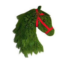 Vinterkrans Vinterkrans Hästhuvud Julkrans Juldekoration Julkrans