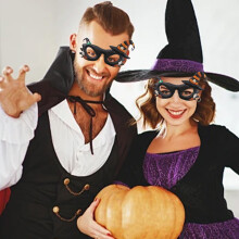 Jacenvly Halloween-brillesæt - Kompatibelt med festgaver, katte-græskar-edderkop-rekvisitter til kontorindretning, 7,09X4,13X0,79In
