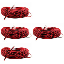 4 pezzi Cavo per altoparlanti, filo audio, cavo di linea elettrica