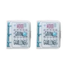 2x1000 Spaaruitdagingmap, Geldbesparingsuitdagingenboek met enveloppen, A