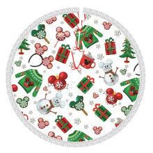 Christmas Tree Skirt 48 Inch Rustic Holiday Decor