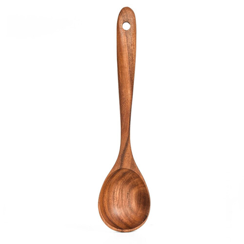 Wooden Soup Spoon Kitchen Tableware 1 Piece